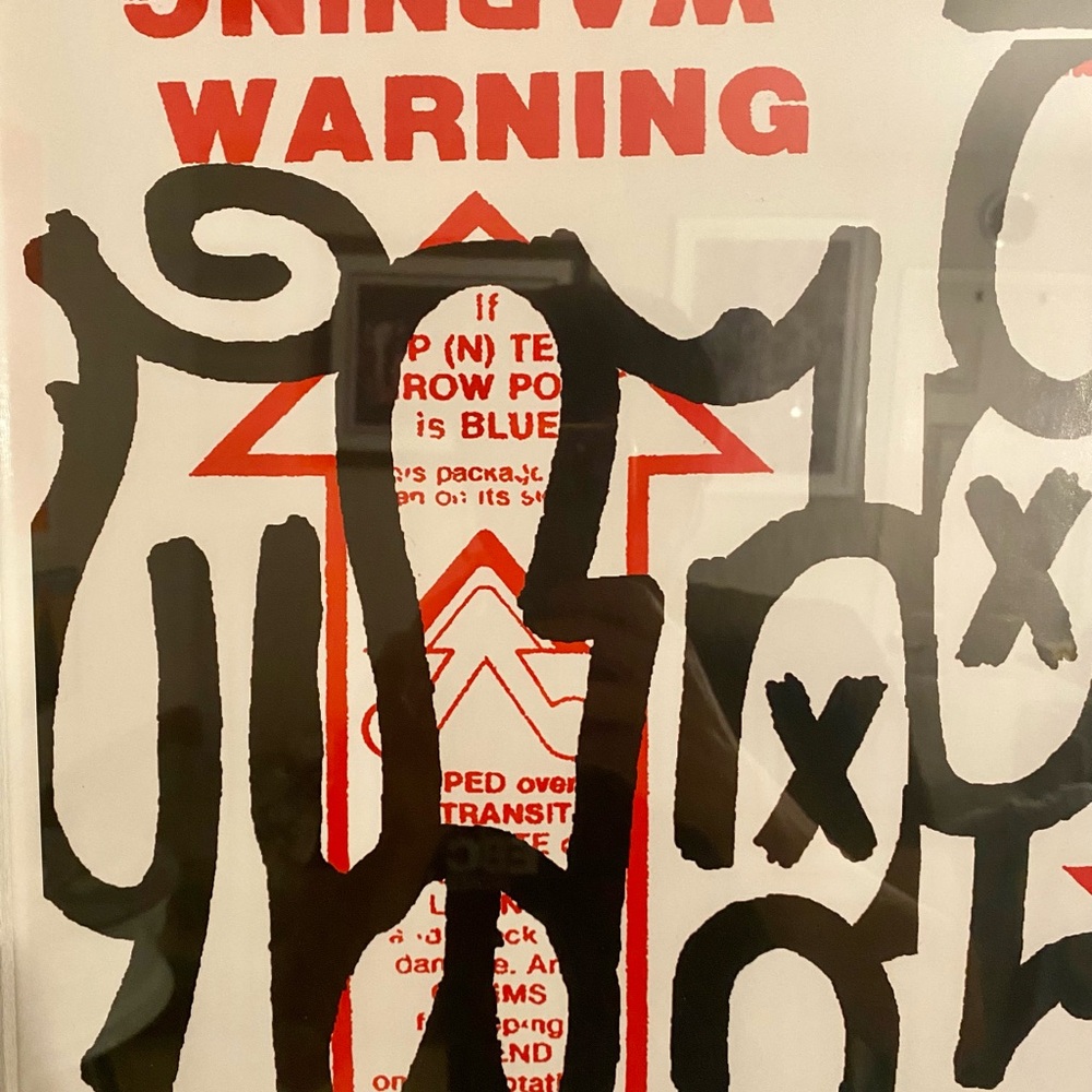 MQ TIE signed tribute poster Barry McGee Kaws Irak Futura 2000 cost revs BNE - Picture 2 of 3